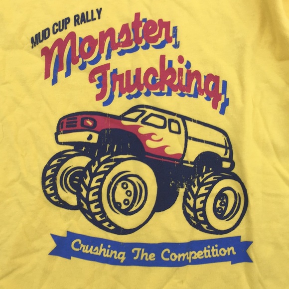 Osh Kosh Monster Truck T Shirt Size 12 - Picture 3 of 3